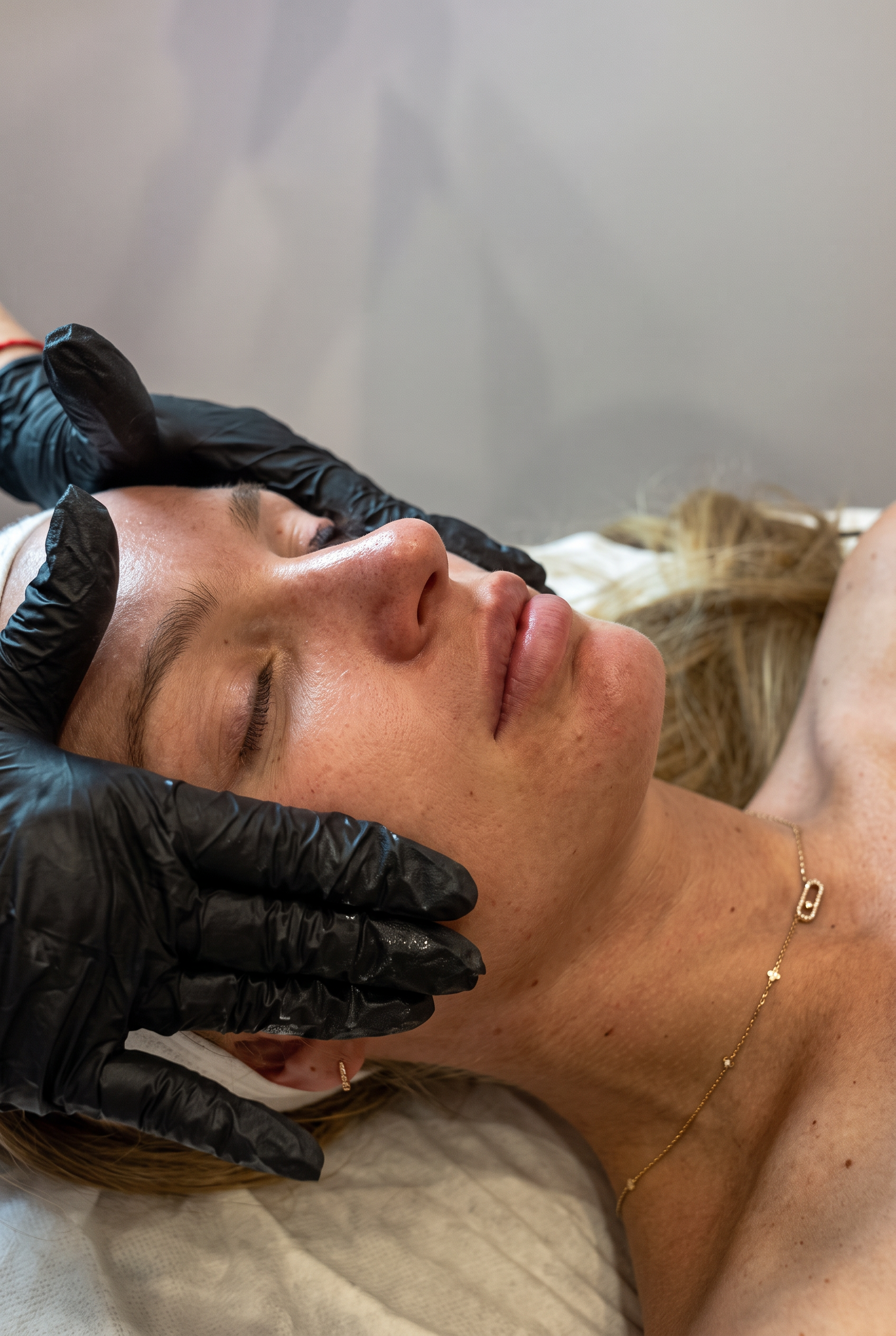 Soin du visage réalisé au Conservatoire de la Beauté Paris